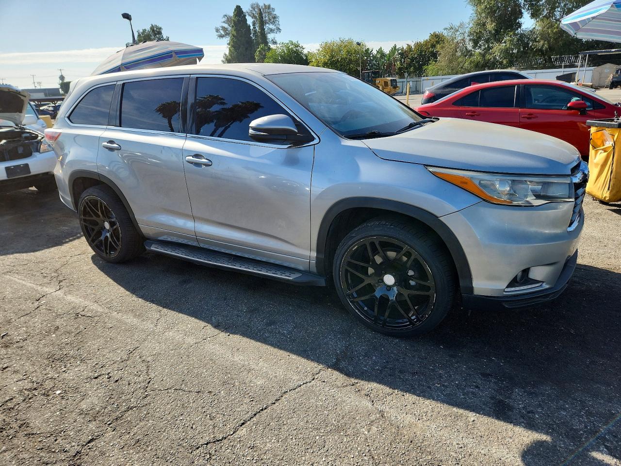 5TDZARFH3ES004876 · 2014 TOYOTA HIGHLANDER · 4/13