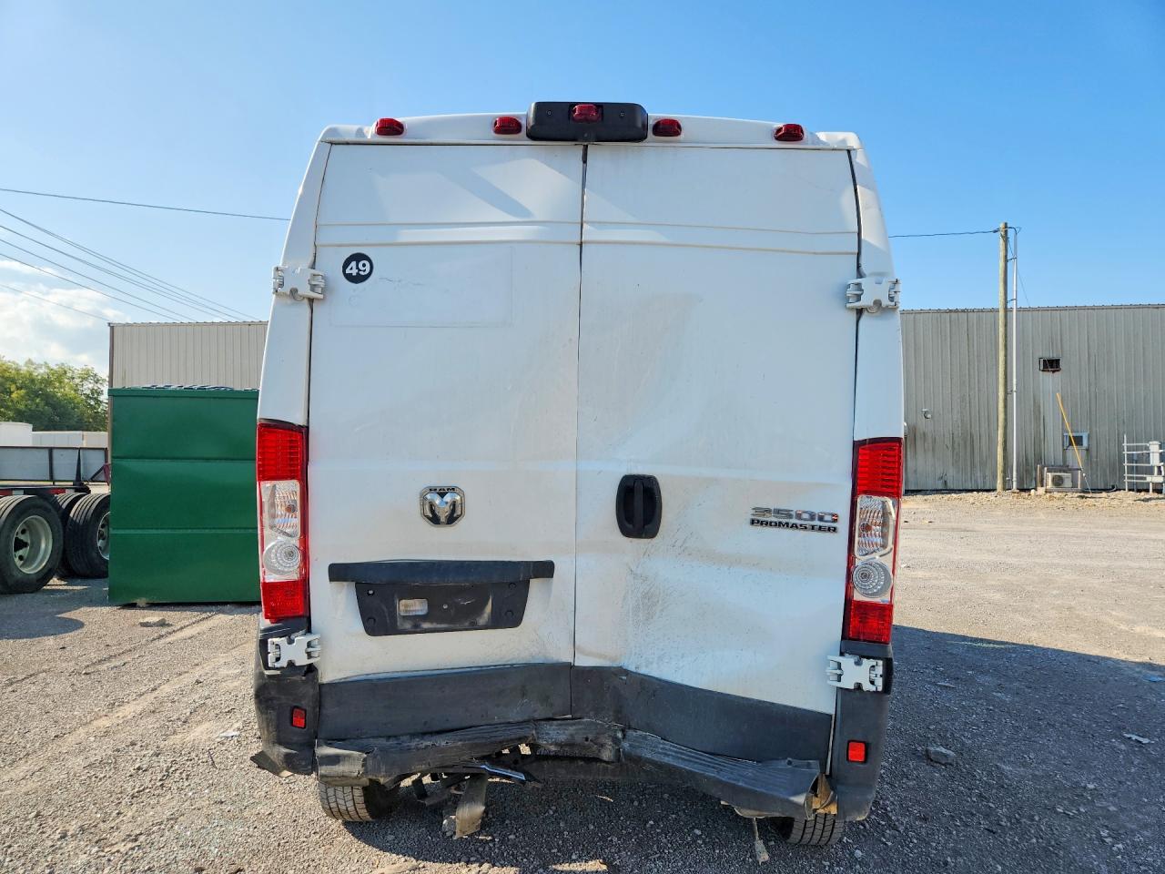 3C6MRVHG2SE546449 · 2025 RAM PROMASTER 3500 · 6/13