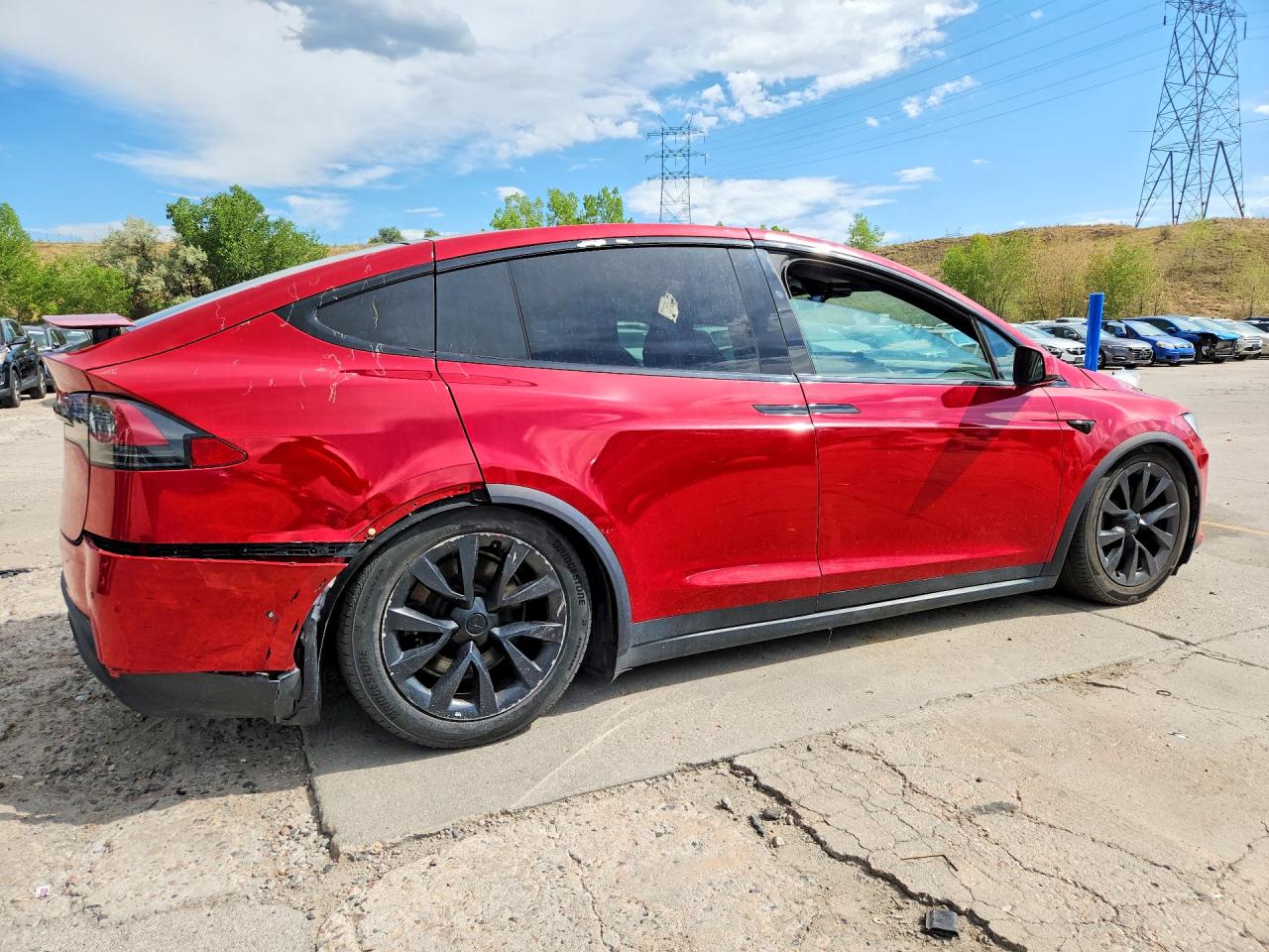 5YJXCBE57MF326567 · 2021 TESLA MODEL X · 3/13