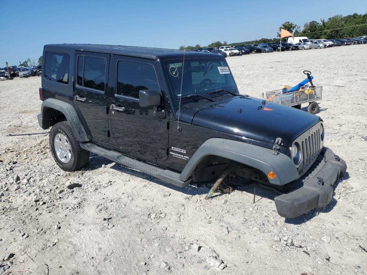 1C4BJWDG2EL232220 · 2014 JEEP WRANGLER UNLIMITED SPORT · 4/14