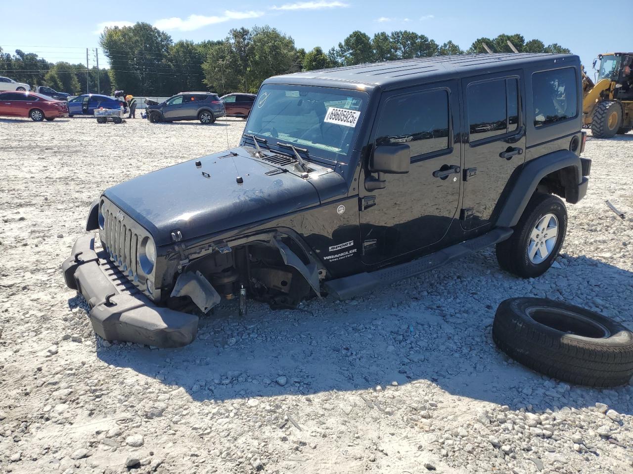 2014 JEEP WRANGLER UNLIMITED SPORT