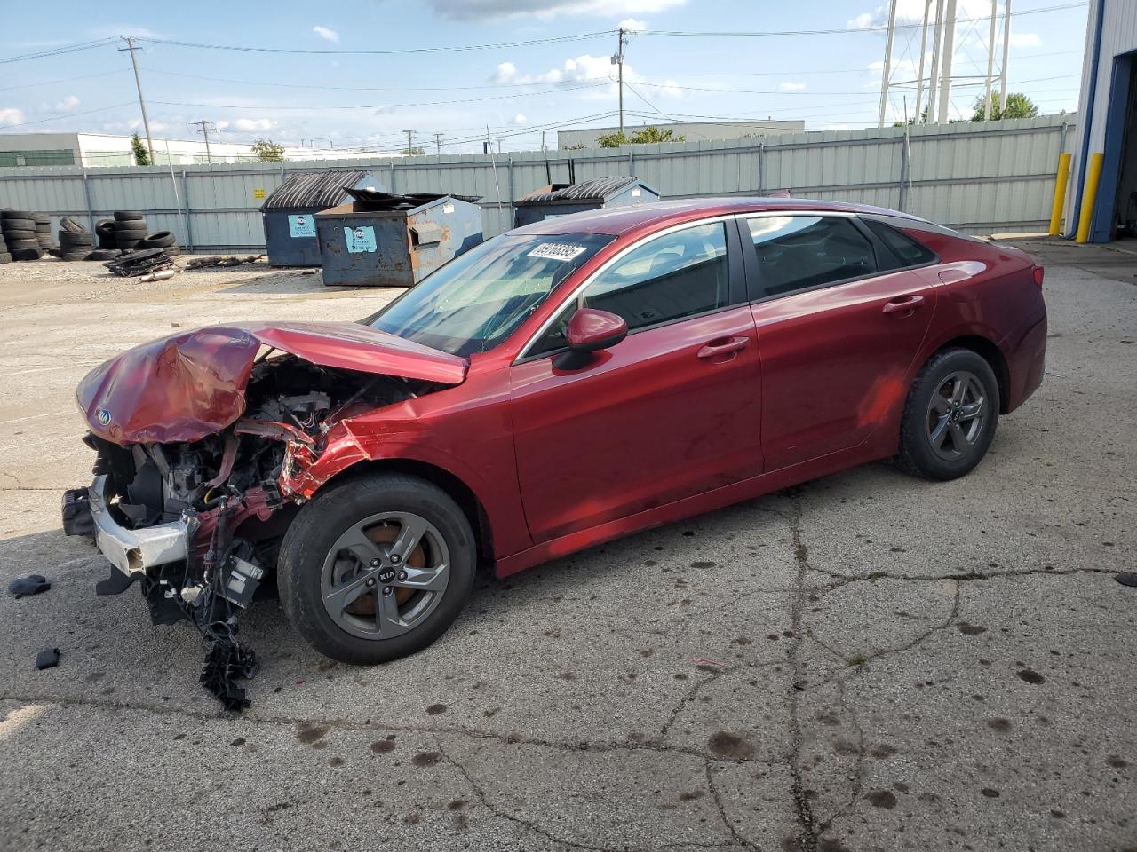 5XXG14J2XMG008405 · 2021 KIA K5