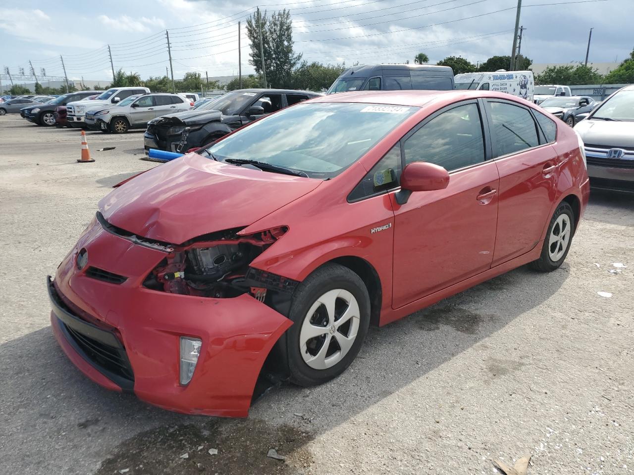 JTDKN3DU7D0351387 · 2013 TOYOTA PRIUS