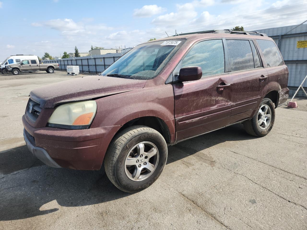 5FNYF18527B029857 · 2007 HONDA PILOT