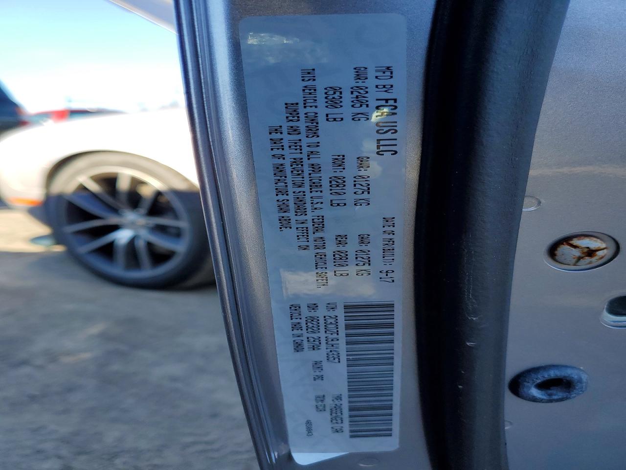 2C3CDZFJ9JH143357 · 2018 DODGE CHALLENGER · 12/12