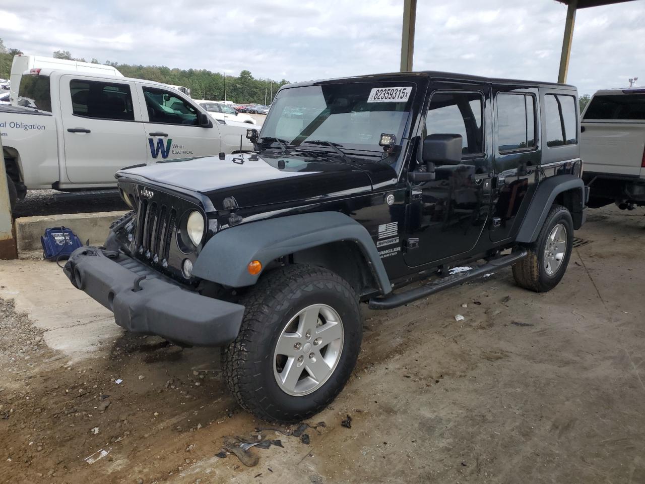 1C4BJWDG1EL268822 · 2014 JEEP WRANGLER UNLIMITED