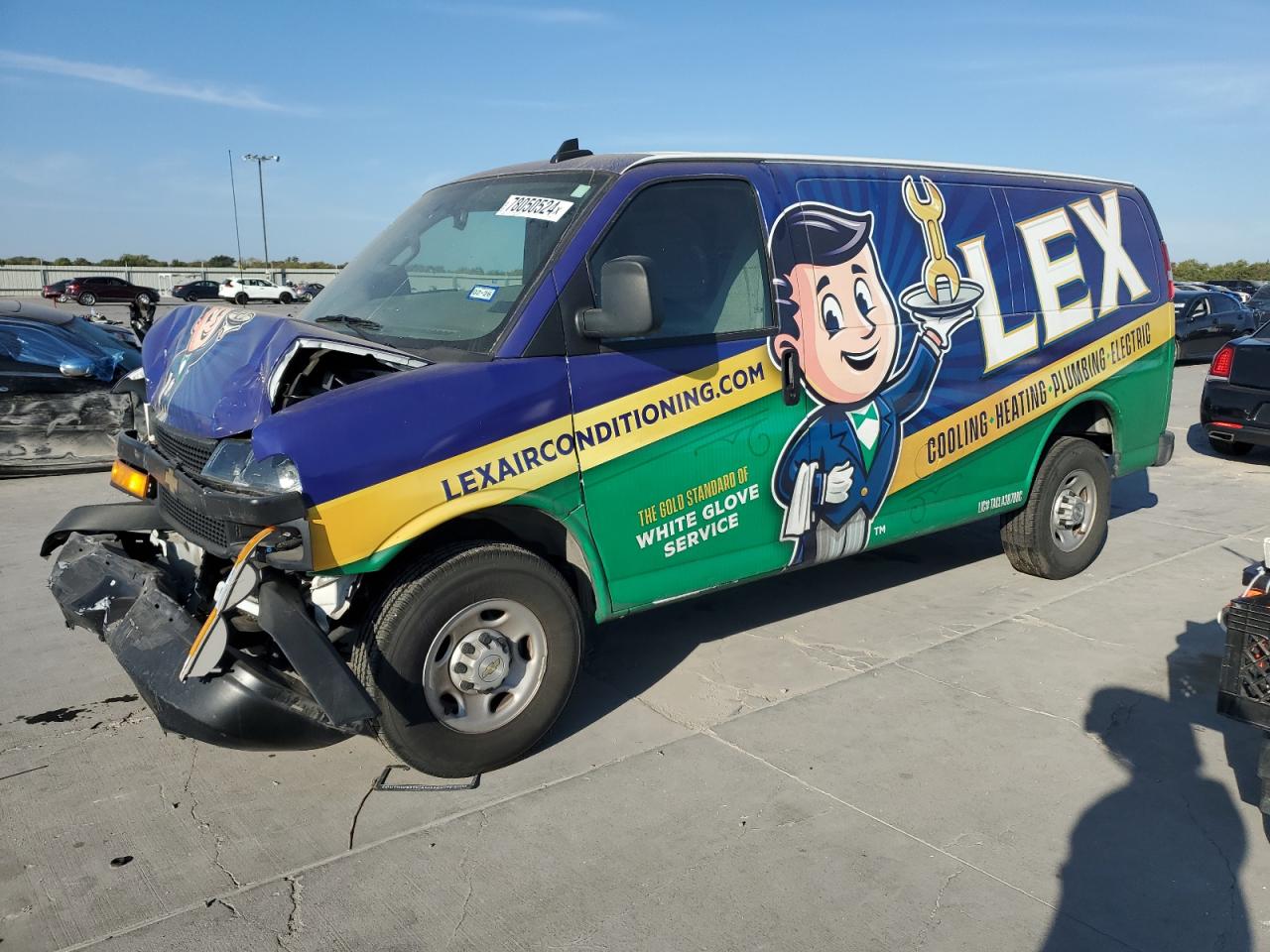 1GCWGAFP6P1248547 · 2023 CHEVROLET EXPRESS G2500