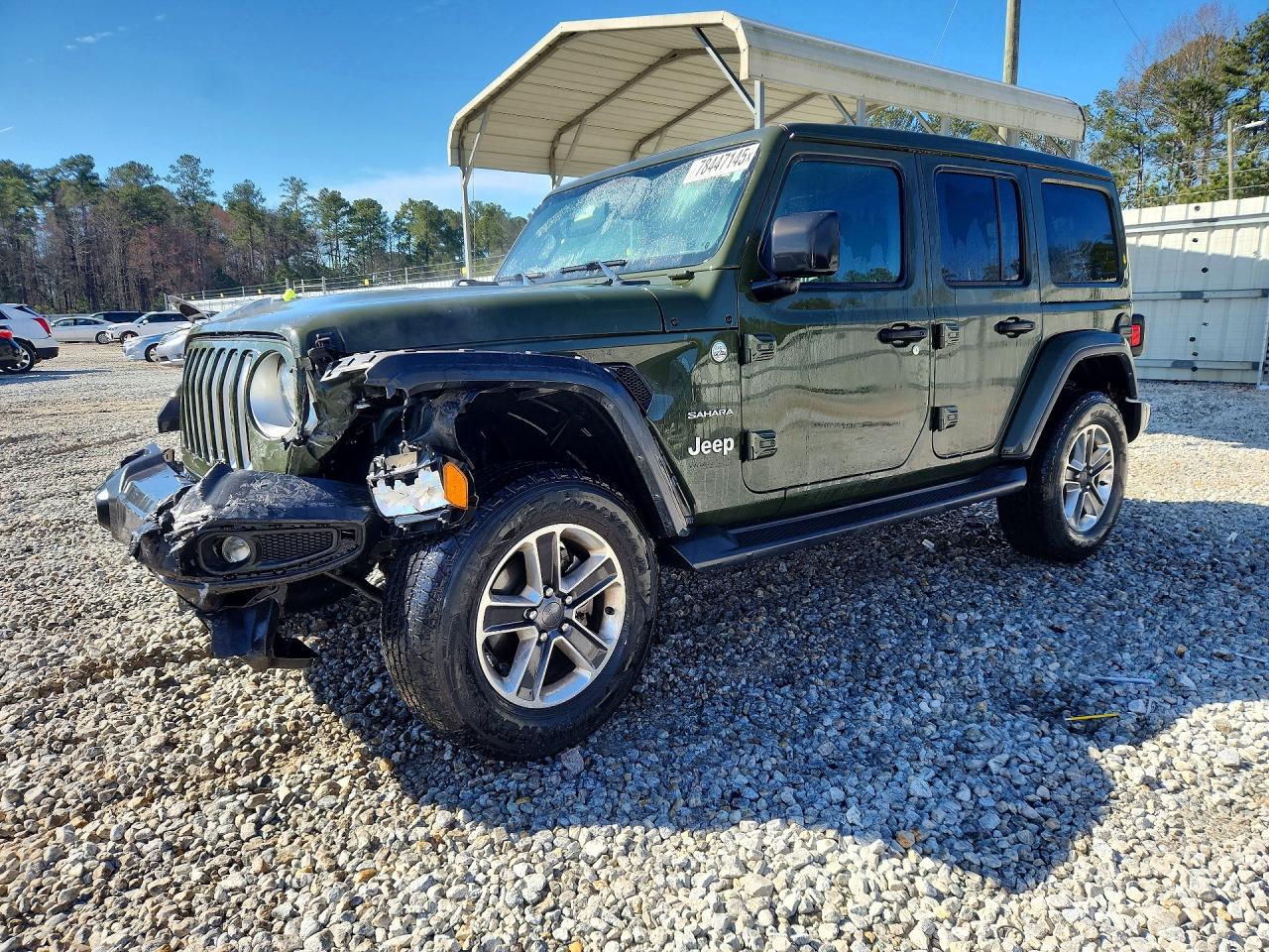 1C4HJXEN3NW258899 · 2022 JEEP WRANGLER UNLIMITED