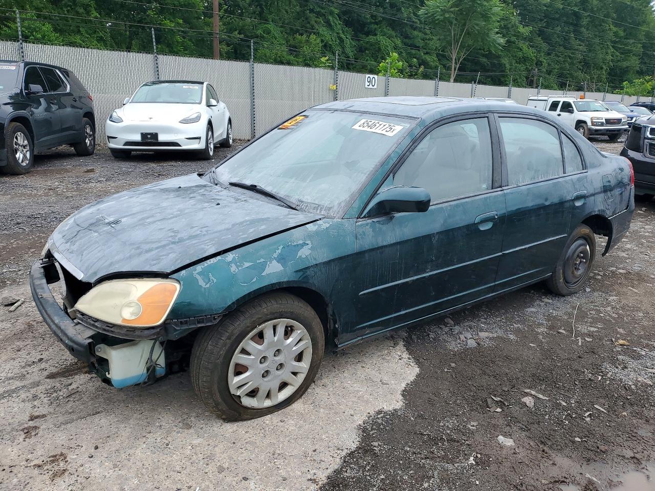 2HGES267X1H512637 · 2001 HONDA CIVIC
