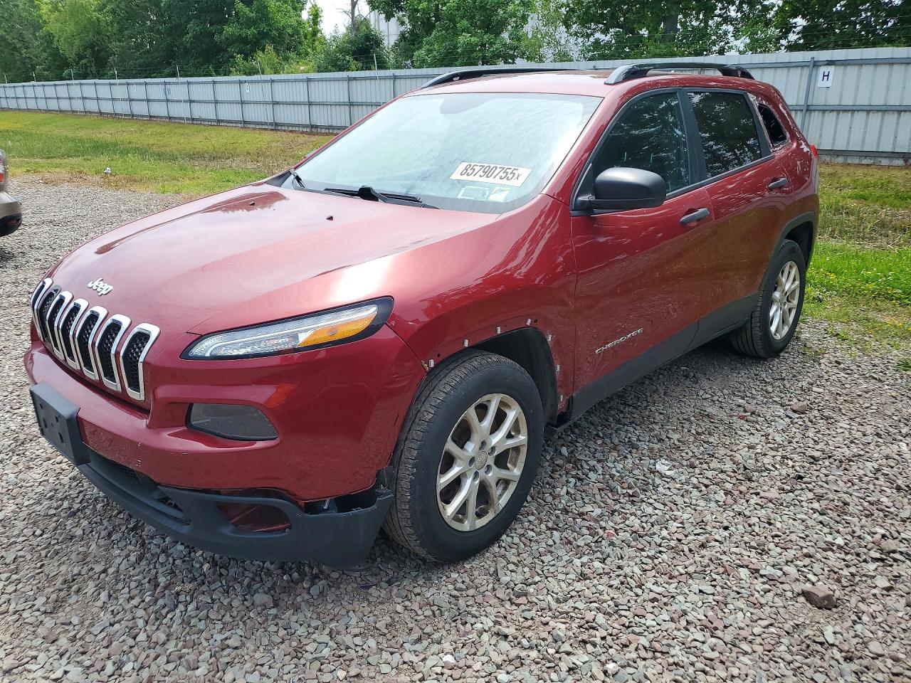 1C4PJMAB0GW170837 · 2016 JEEP CHEROKEE
