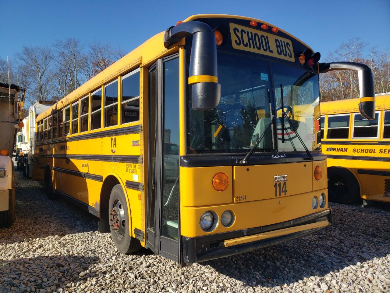 1T7YN4E22C1149985 · 2012 THOMAS SAF-T-LINER HDX