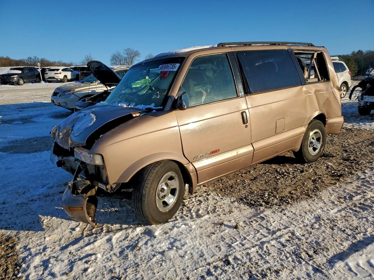 1GNEL19W31B133309 · 2001 CHEVROLET ASTRO