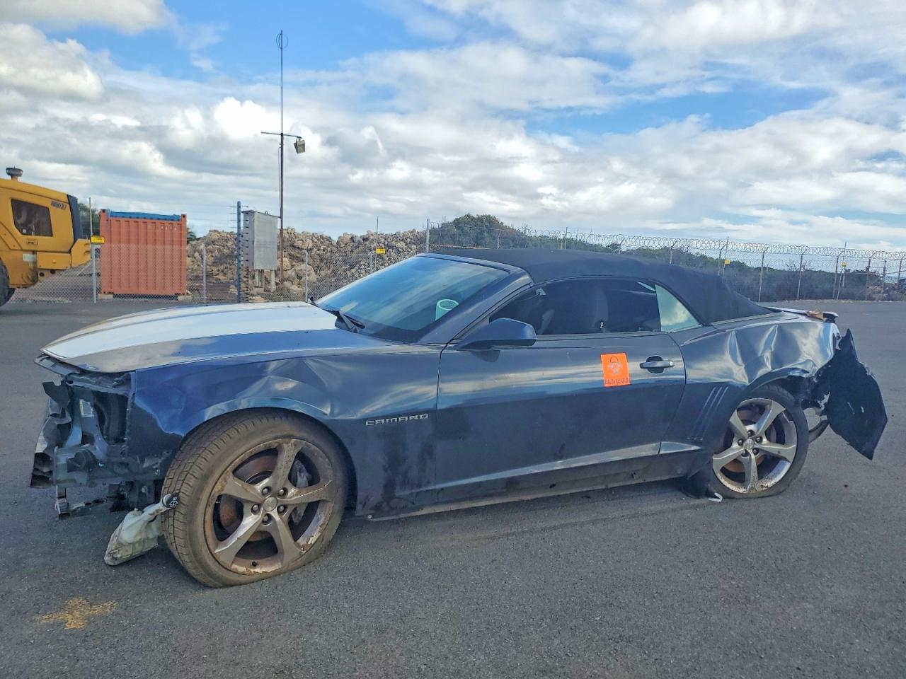 2G1FJ3DJ7D9229128 · 2013 CHEVROLET CAMARO
