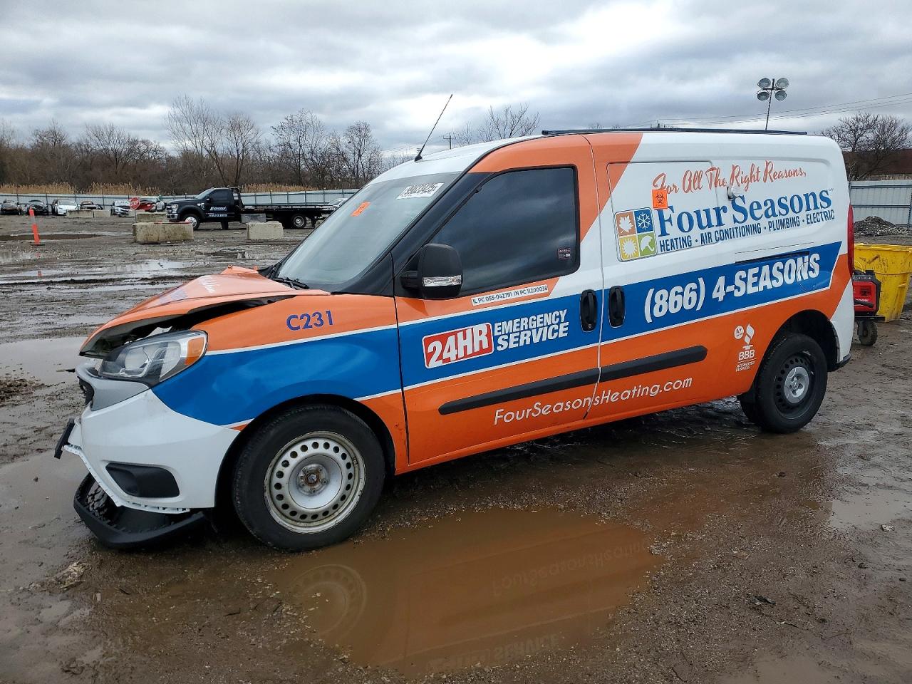 ZFBHRFAB9N6W27959 · 2022 RAM PROMASTER CITY