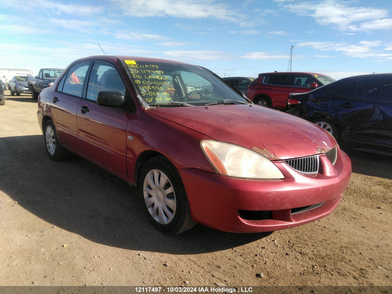 JA3AJ26E26U604679 · 2006 MITSUBISHI LANCER ES