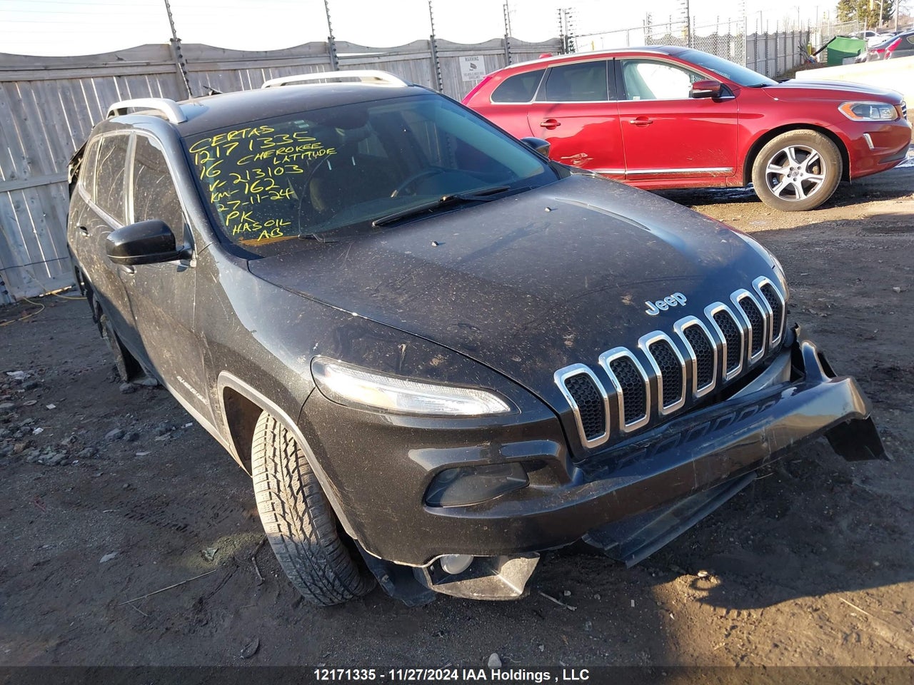 1C4PJMCS0GW213103 · 2016 JEEP CHEROKEE LATITUDE