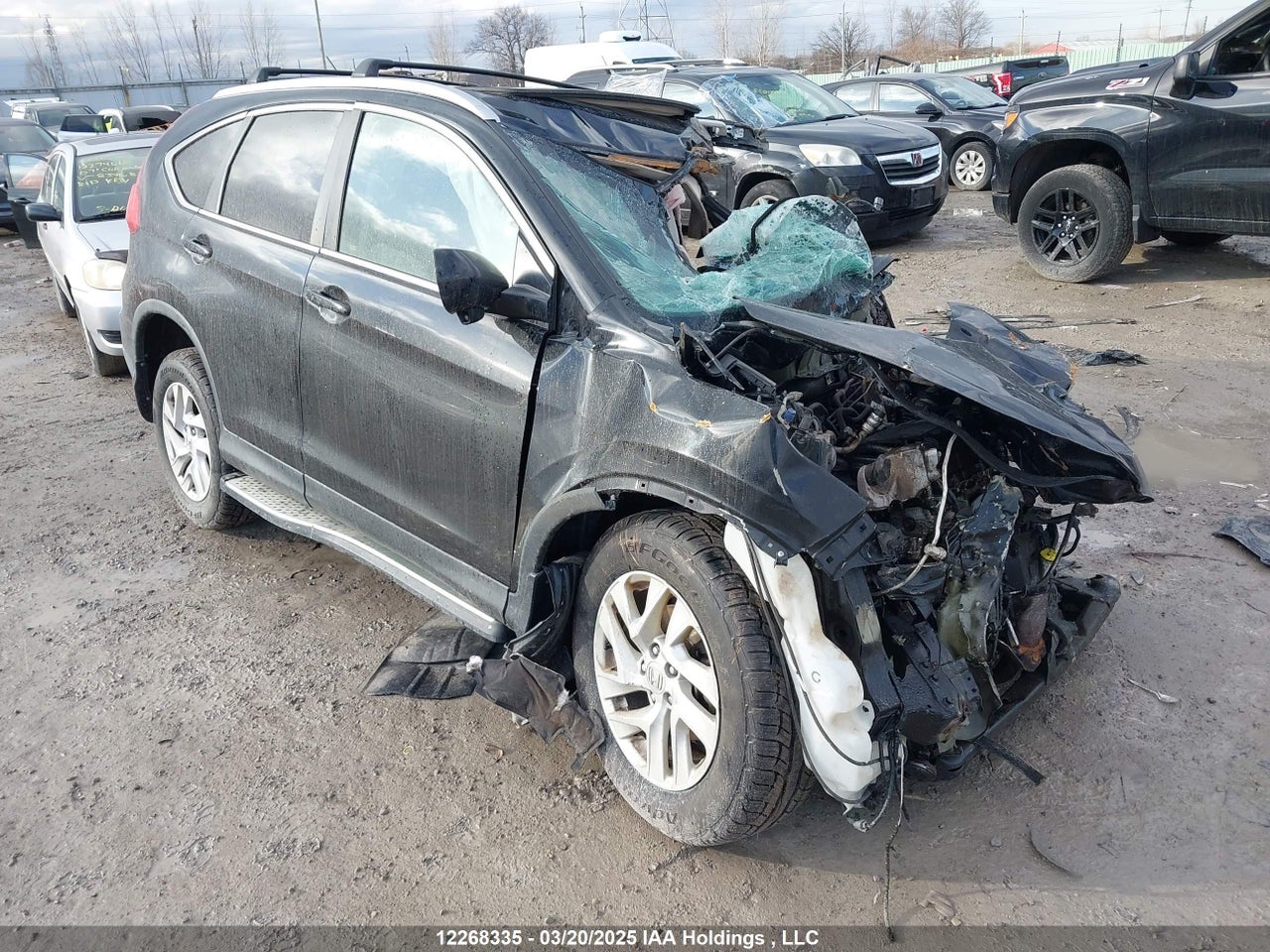 2HKRM4H7XFH110487 · 2015 HONDA CR-V EX-L
