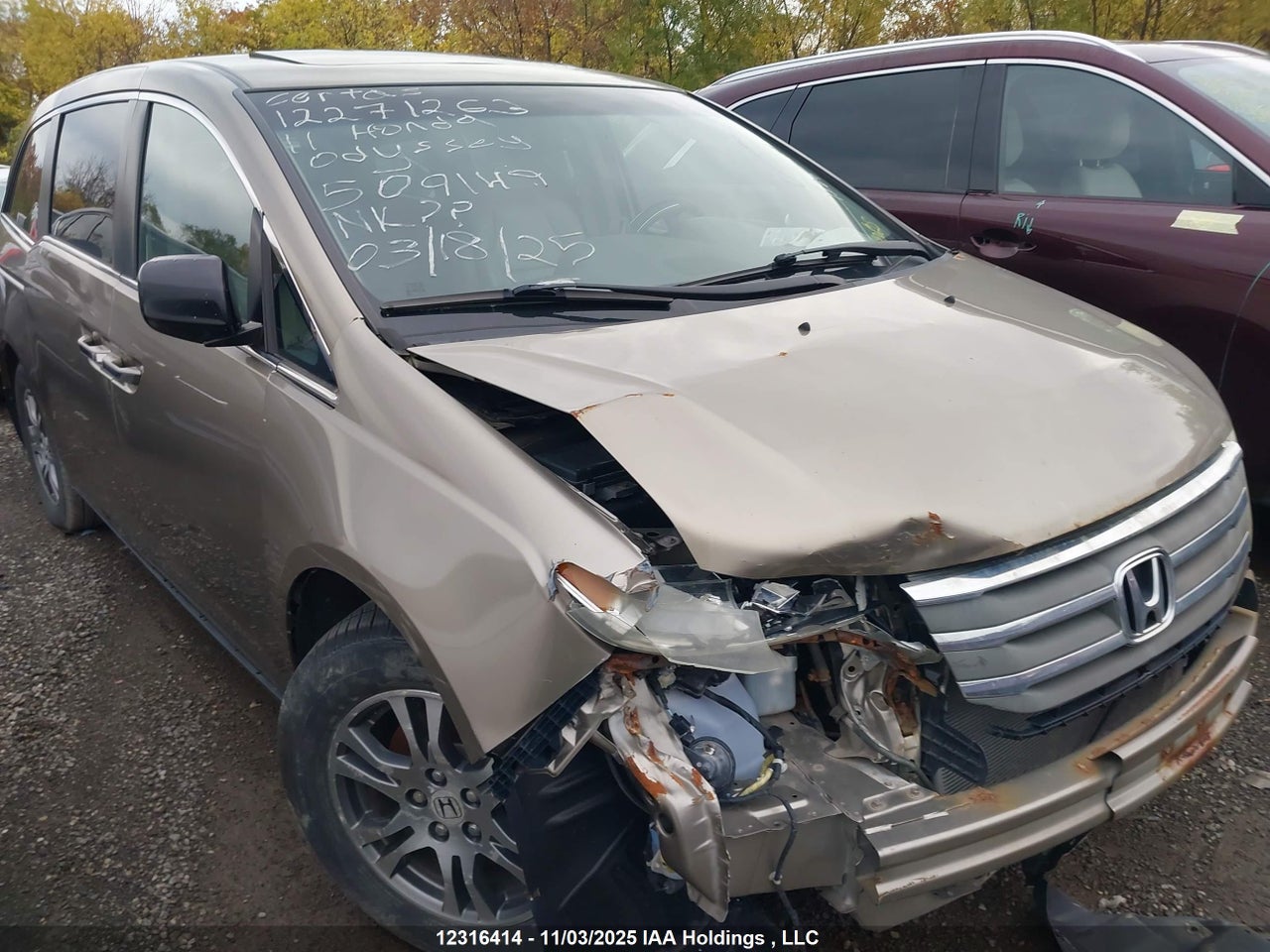 5FNRL5H61BB509149 · 2011 HONDA ODYSSEY EX-L