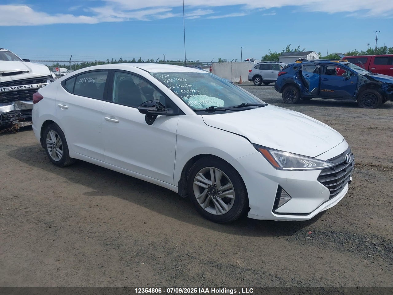 KMHD84LF2LU052983 · 2020 HYUNDAI ELANTRA PREFERRED AUTO IVT