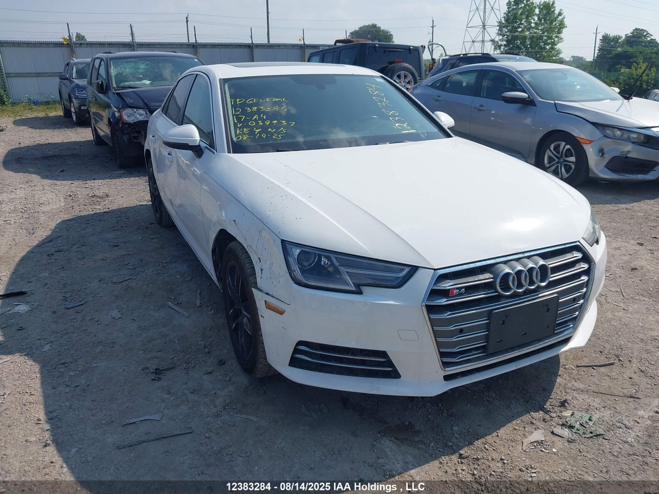 WAUGMAF42HN039932 · 2017 AUDI A4 2.0T ULTRA PREMIUM