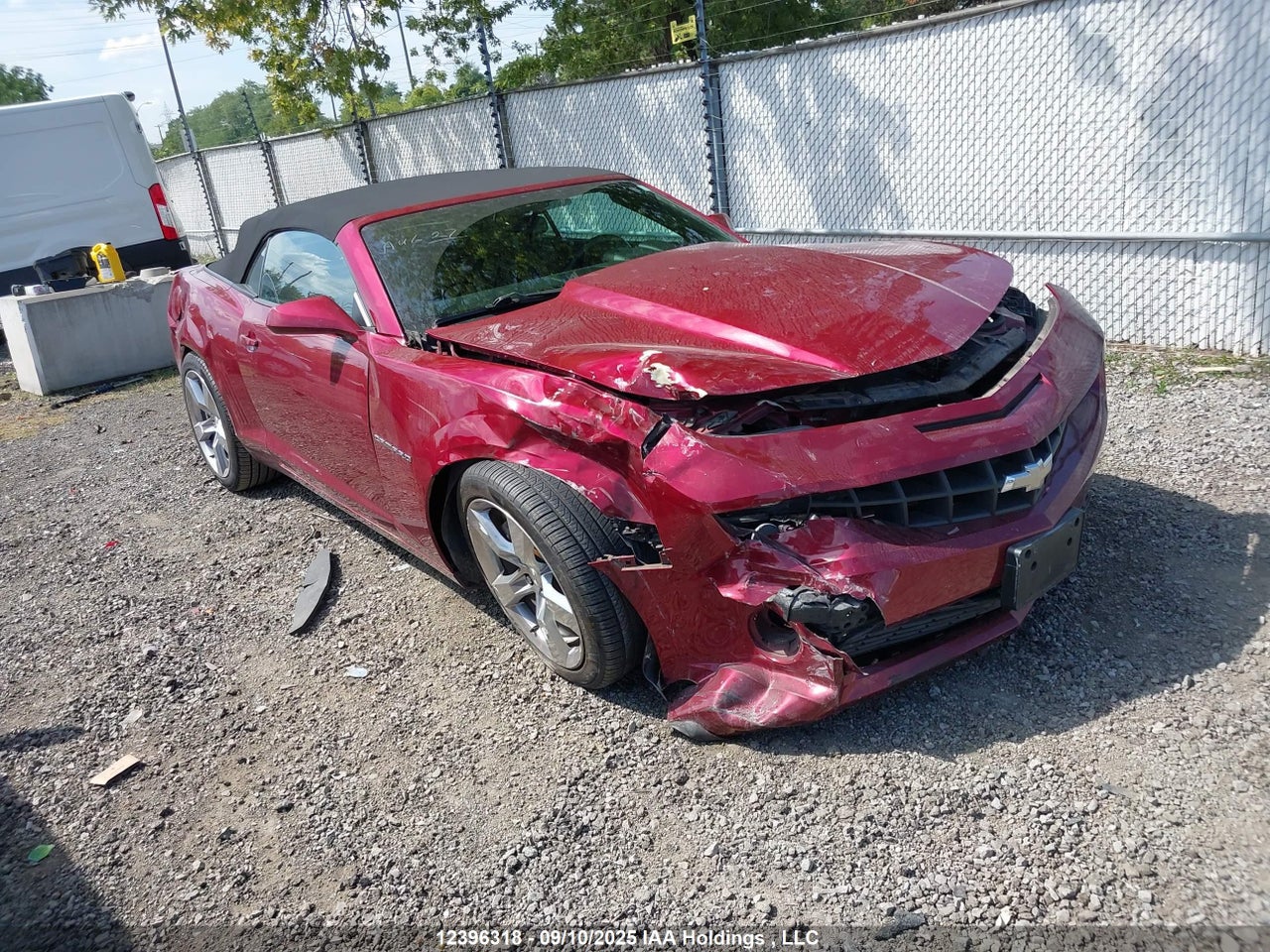 2G1FK3DJ8B9184694 · 2011 CHEVROLET CAMARO 2SS