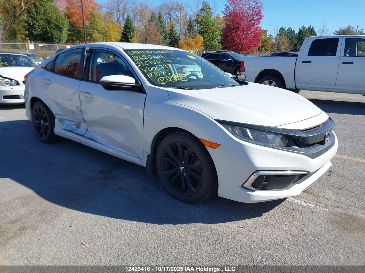 2HGFC2F55MH006797 · 2021 HONDA CIVIC LX
