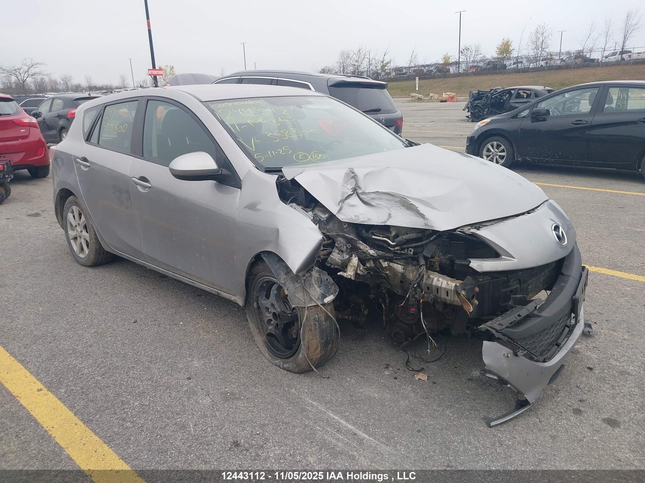 JM1BL1KF7B1358300 · 2011 MAZDA MAZDA3 GX
