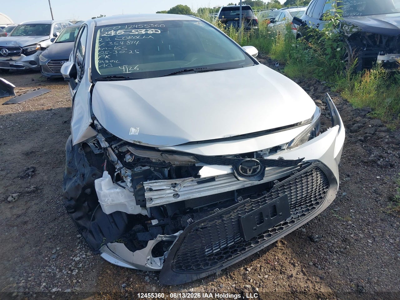 5YFBPMBE0NP354814 · 2022 TOYOTA COROLLA LE · 6/24