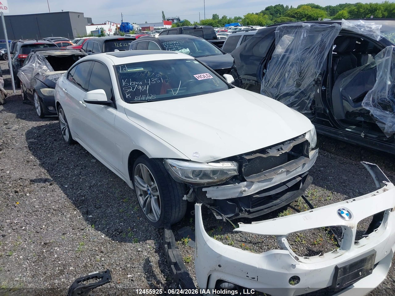 WBA4B3C5XGG527904 · 2016 BMW 435I GRAN COUPE XDRIVE