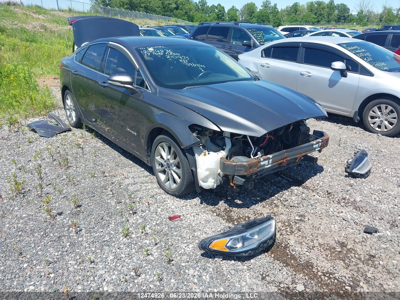 3FA6P0LU2HR210475 · 2017 FORD FUSION HYBRID SE