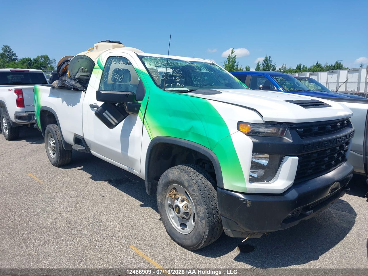 1GC0WLE72NF239740 · 2022 CHEVROLET SILVERADO 2500HD
