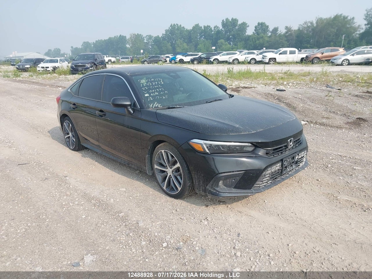 2HGFE1F93NH001395 · 2022 HONDA Civic touring