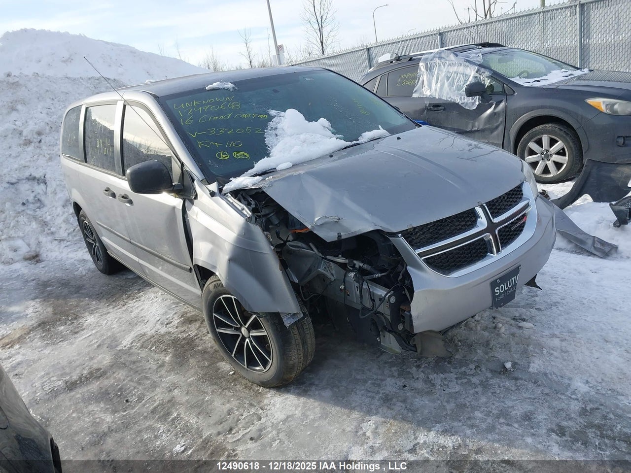 2C4RDGBG2GR332052 · 2016 DODGE GRAND CARAVAN SE/SXT