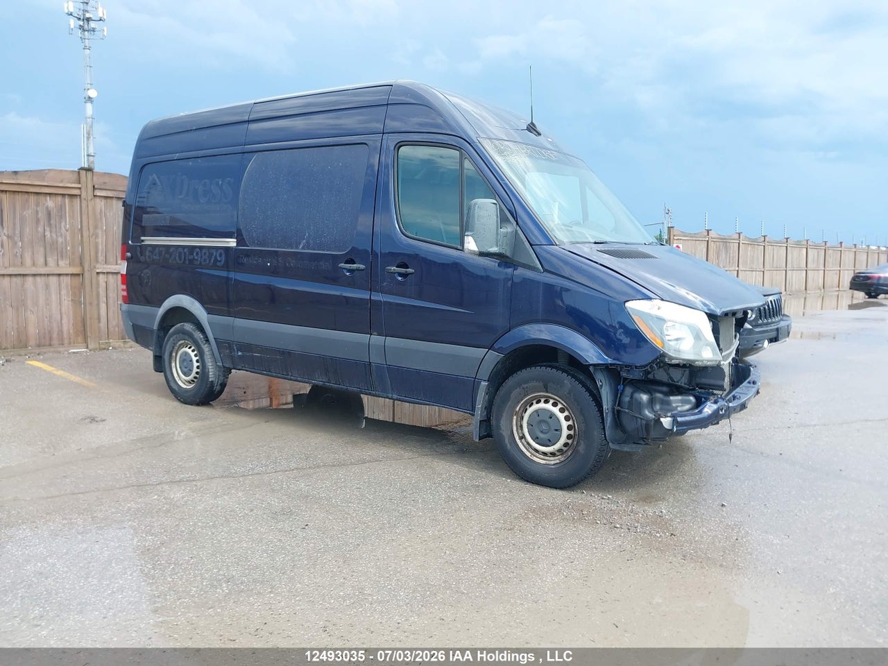 WD3BE7CD9HP558248 · 2017 MERCEDES BENZ SPRINTER 2500 STANDARD ROOF V6