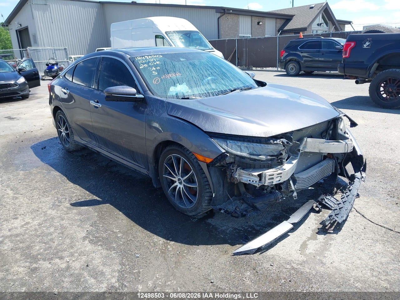 2HGFC1F95LH100593 · 2020 HONDA Civic touring