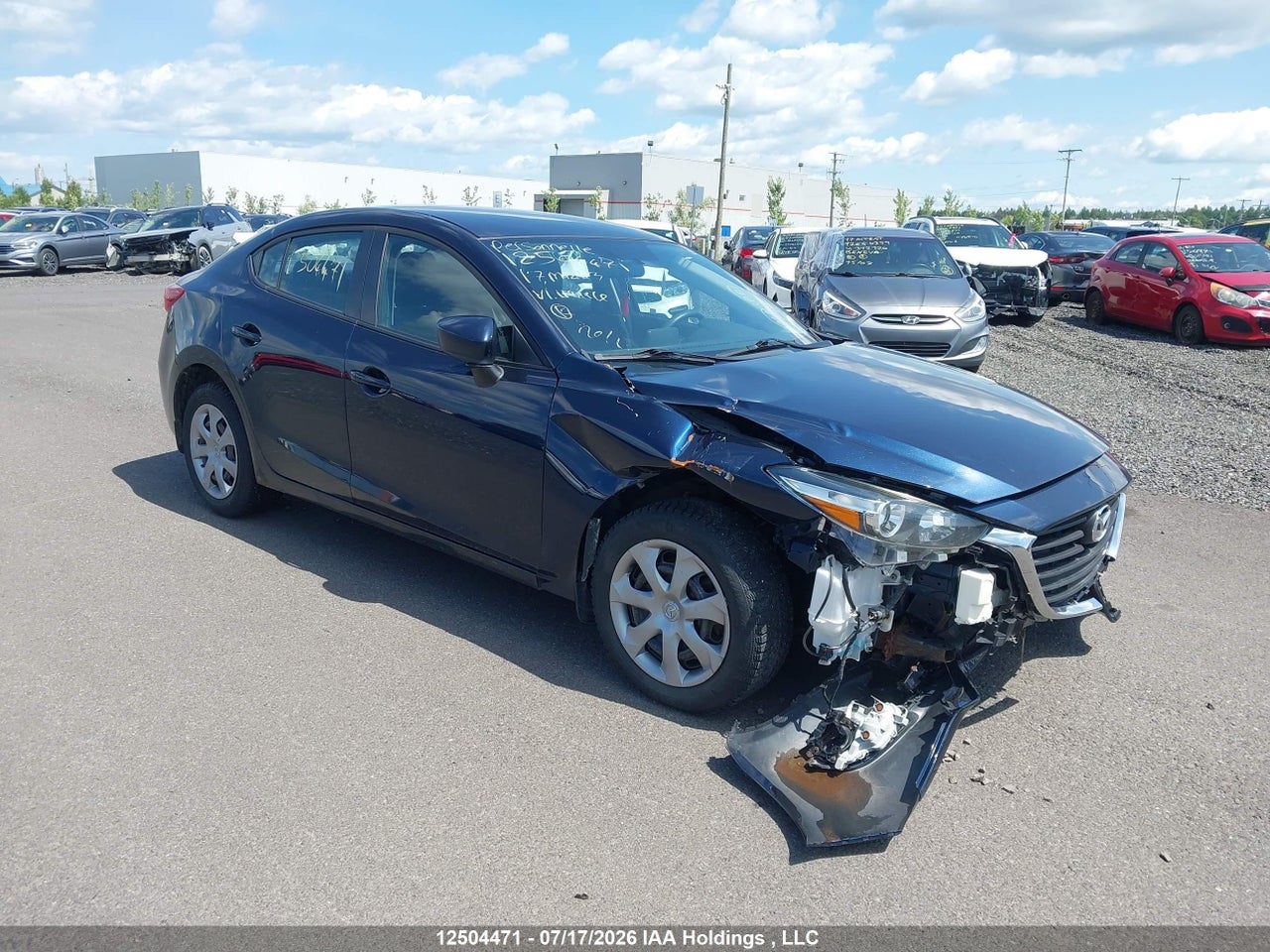 JM1BN1U73H1119996 · 2017 MAZDA MAZDA3 GX