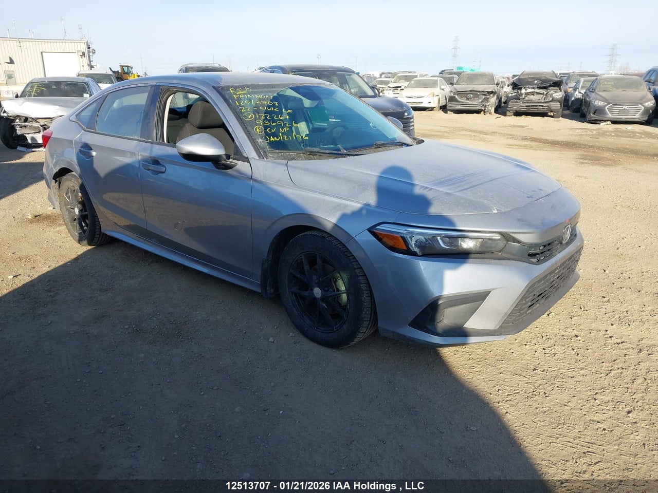 2HGFE2F26NH122267 · 2022 HONDA CIVIC LX