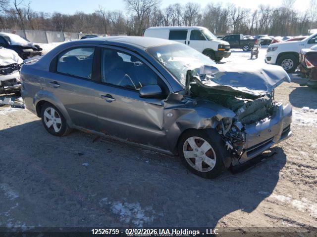 KL1TD55687B099362 · 2007 CHEVROLET AVEO LS