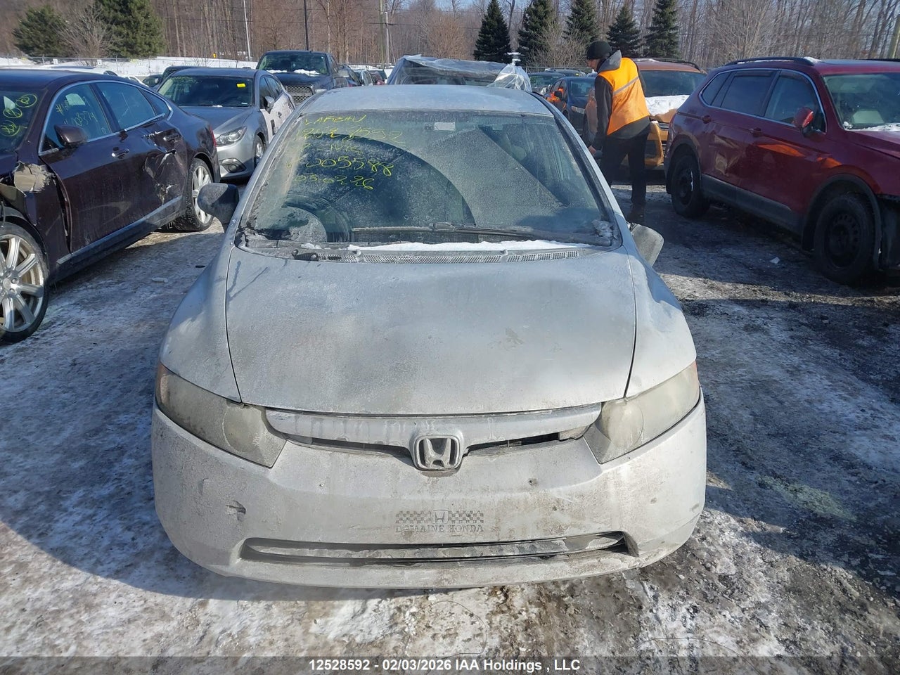 2HGFA15377H005588 · 2007 HONDA CIVIC DX · 12/21