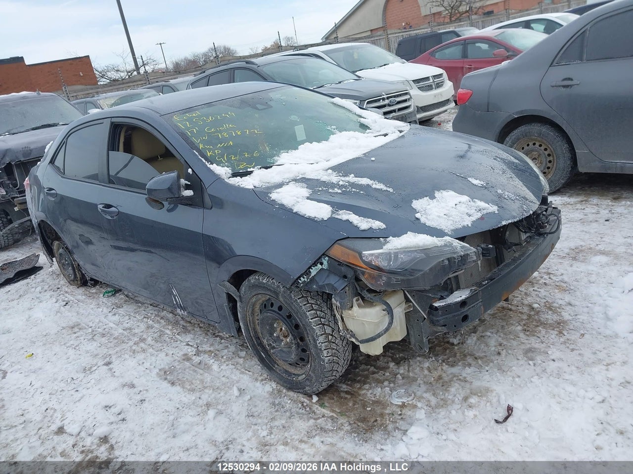 2T1BURHE7HC787872 · 2017 TOYOTA COROLLA L/LE/XLE/SE/XSE
