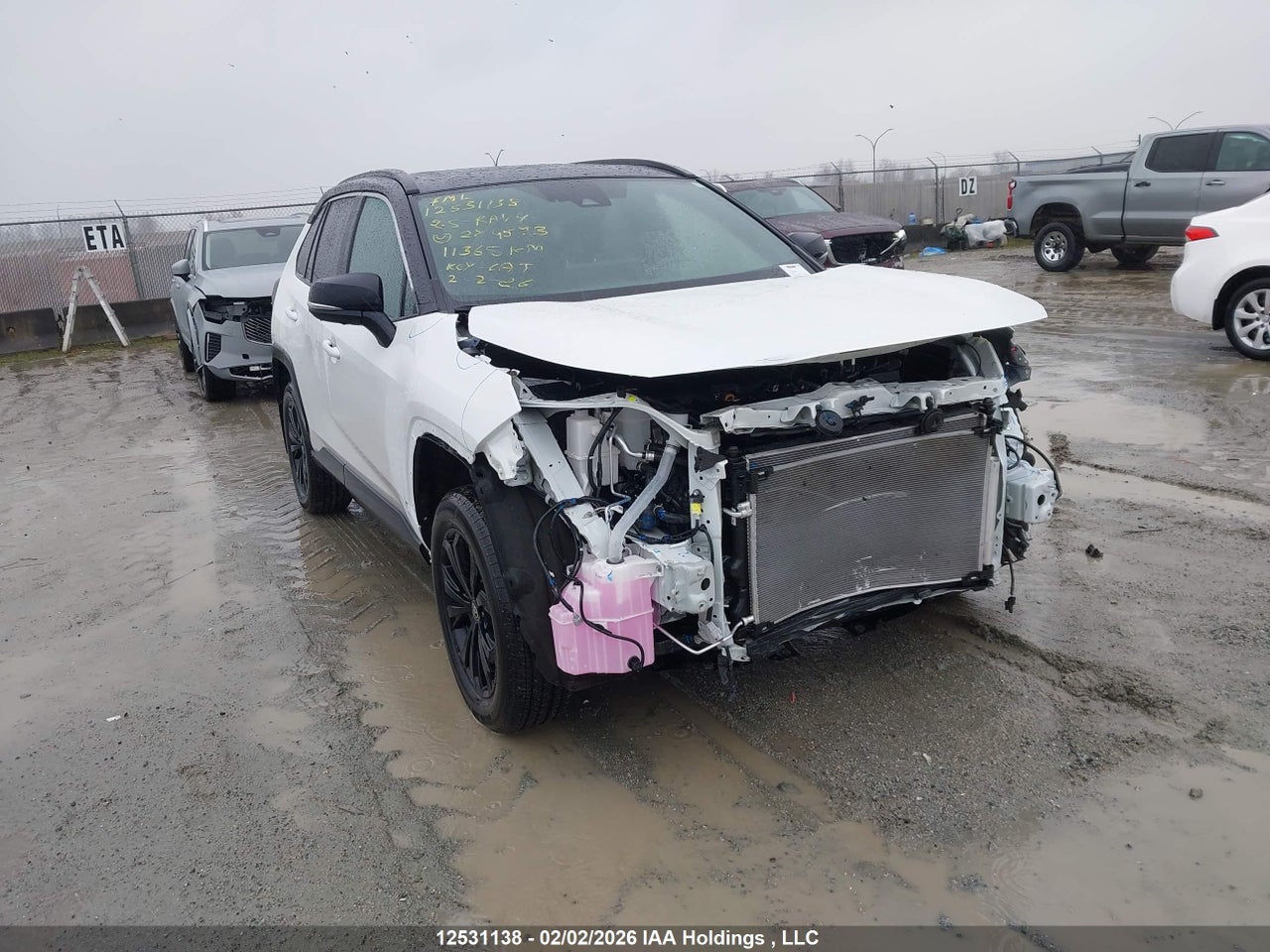 2T35WRFV9SW284593 · 2025 TOYOTA RAV4 HYBRID XSE