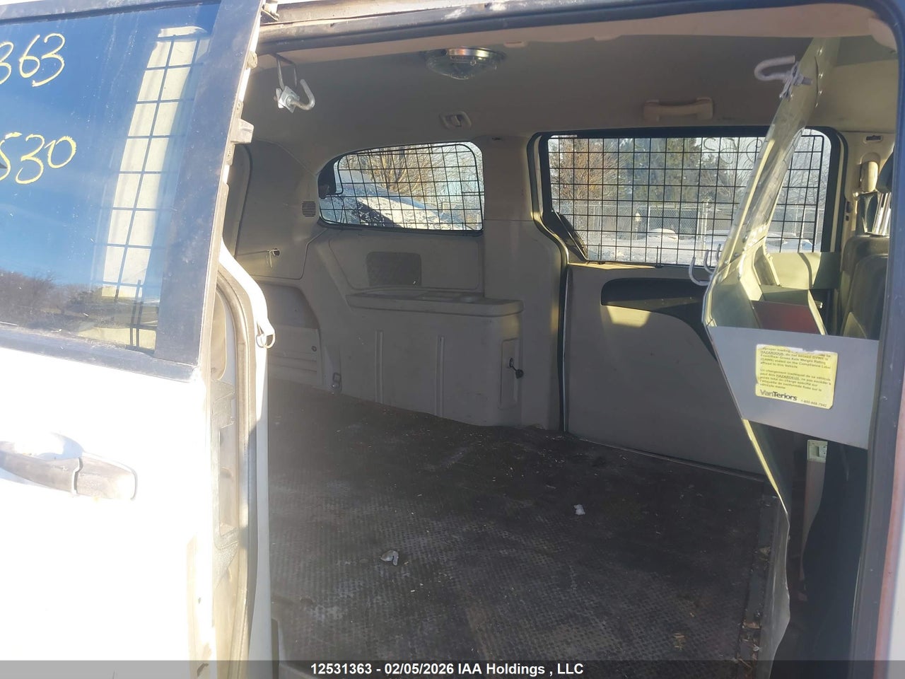 2C4JDGAG2CR214530 · 2012 RAM CARGO · 8/24