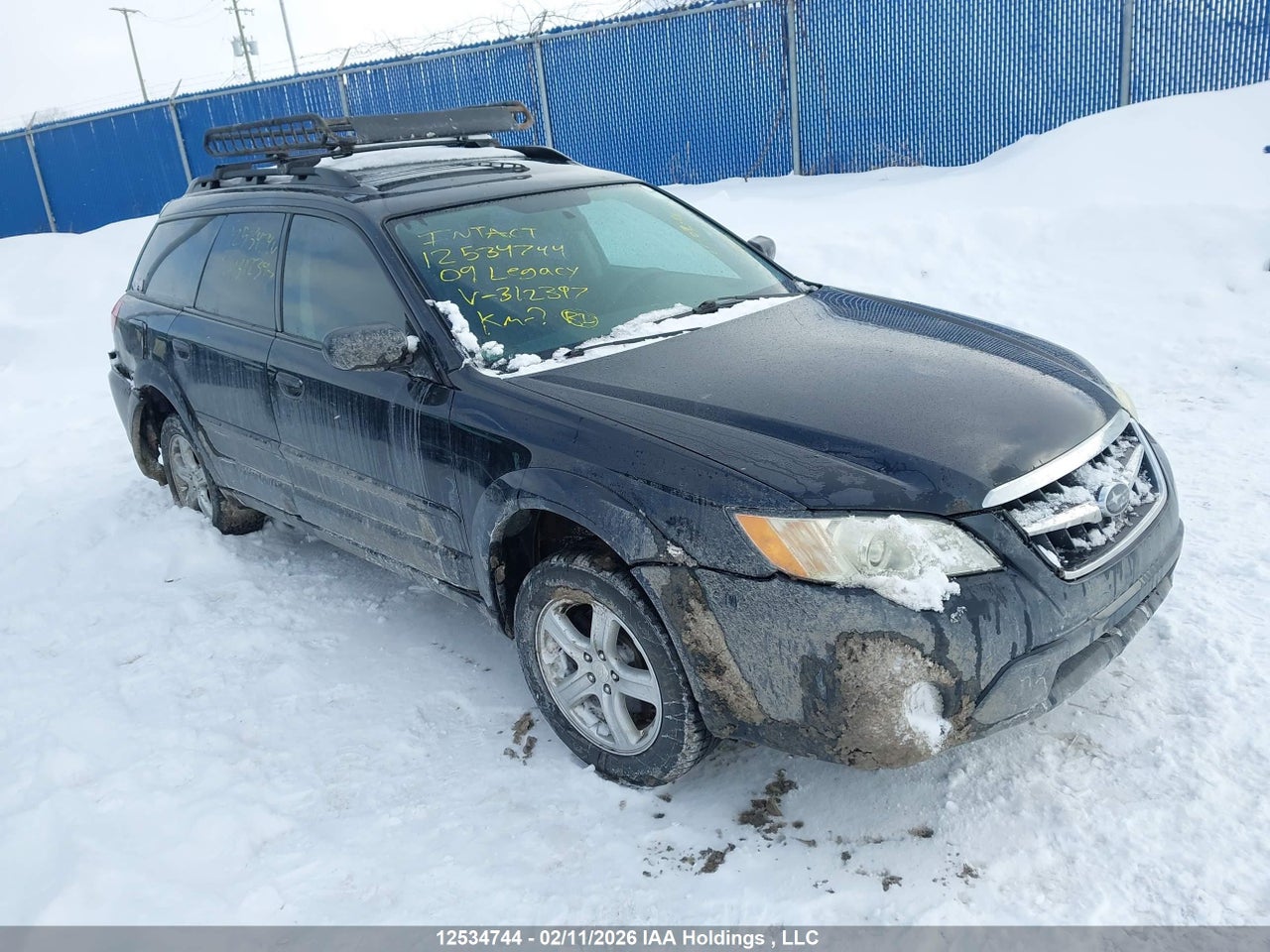 4S4BP60C196312397 · 2009 SUBARU LEGACY OUTBACK