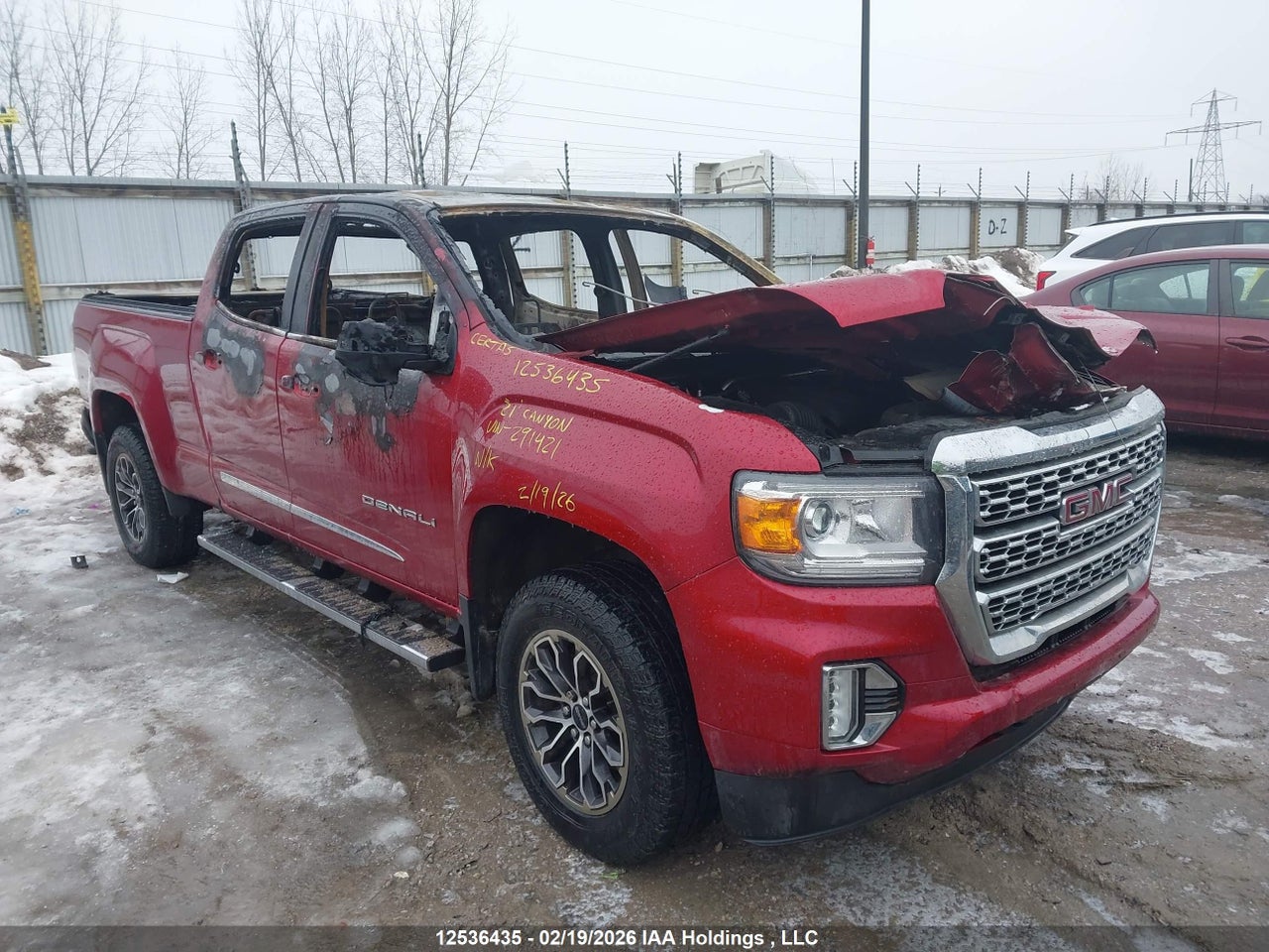 1GTP6EE12M1291421 · 2021 GMC CANYON DENALI