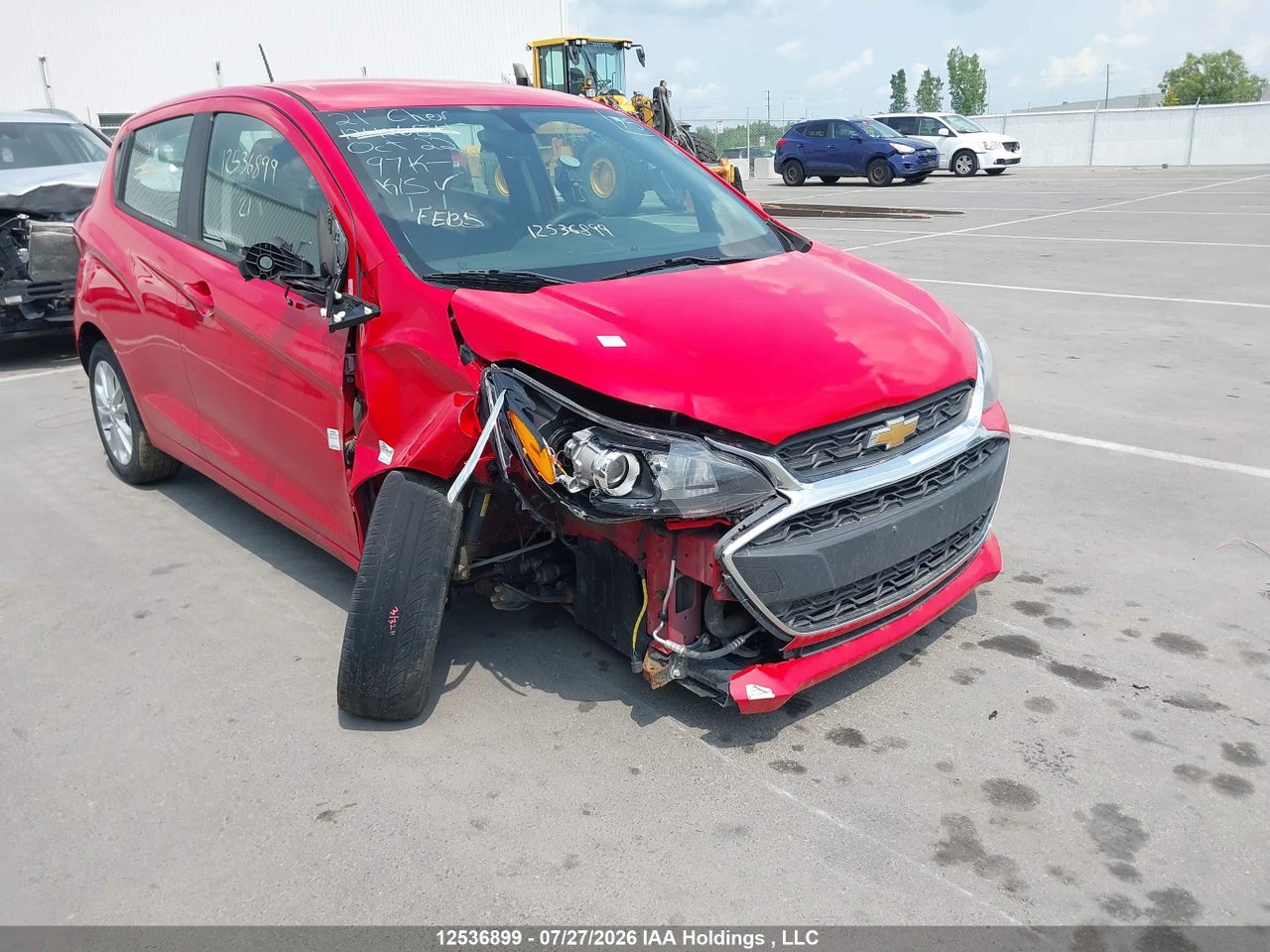 KL8CD6SA0MC224117 · 2021 CHEVROLET SPARK 1LT CVT