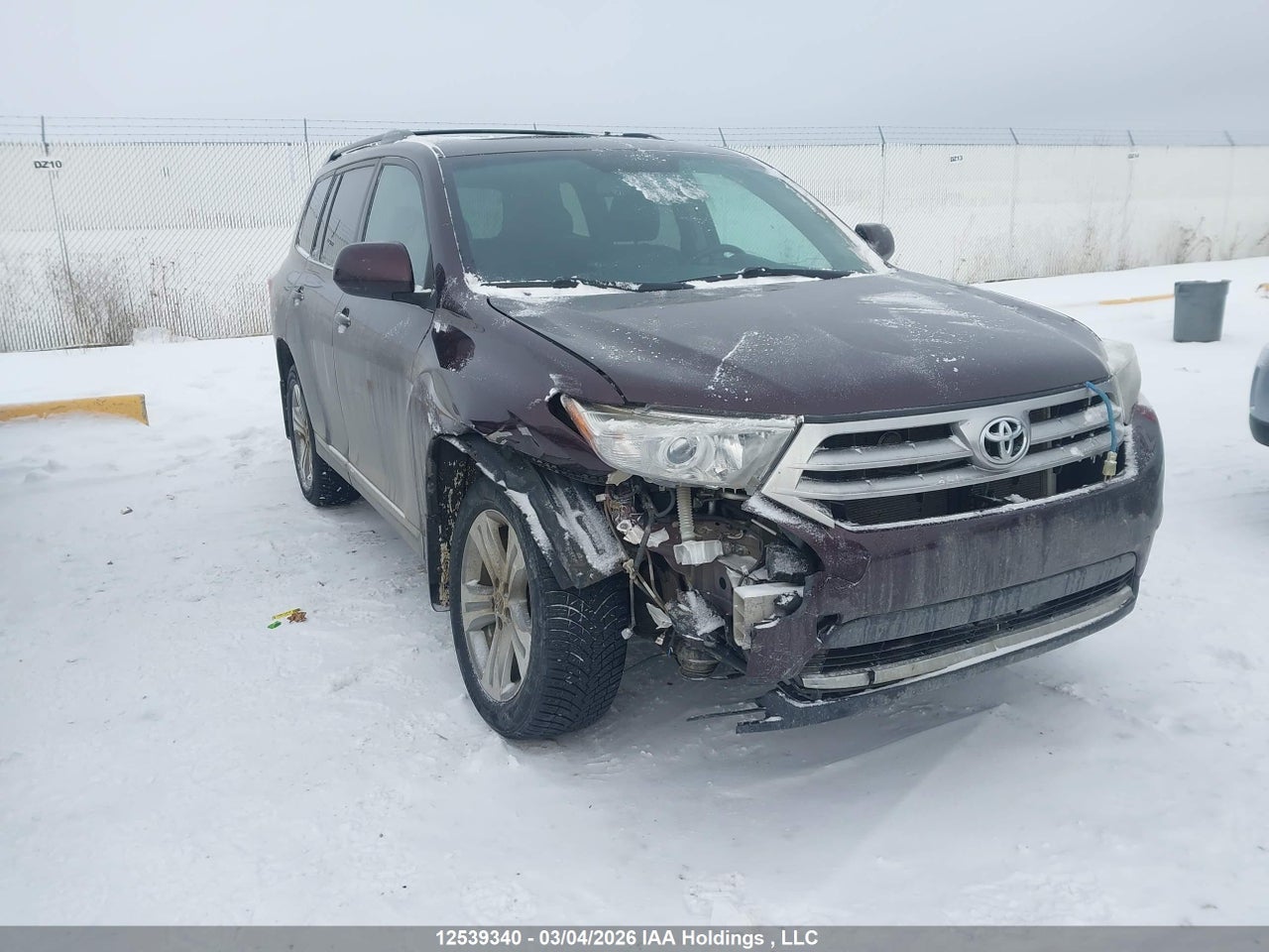 5TDBK3EH3DS274878 · 2013 TOYOTA HIGHLANDER V6