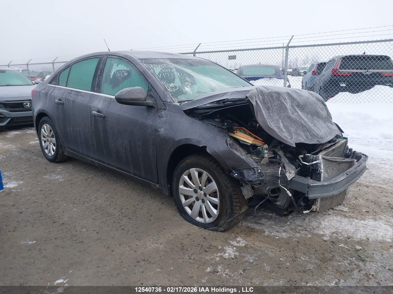 1G1PF5S90B7130711 · 2011 CHEVROLET CRUZE LT TURBO