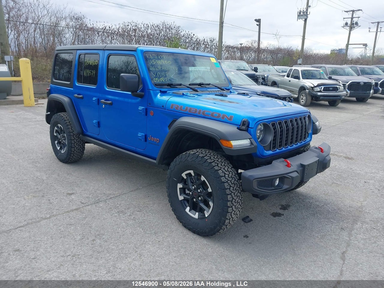1C4PJXFN1TW191579 · 2026 JEEP WRANGLER RUBICON