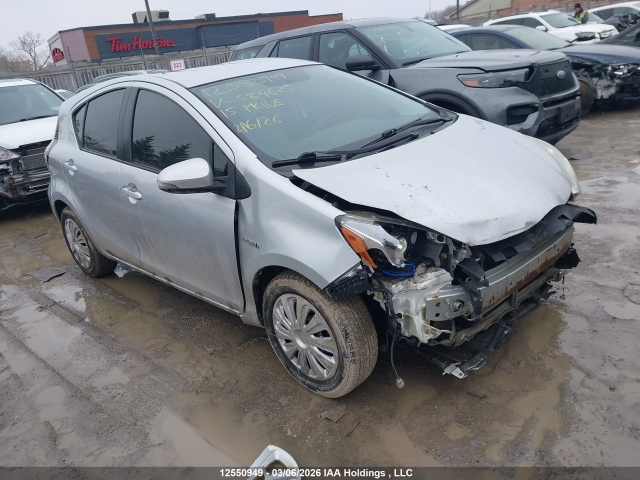 JTDKDTB31F1584675 · 2015 TOYOTA PRIUS C TECHNOLOGY
