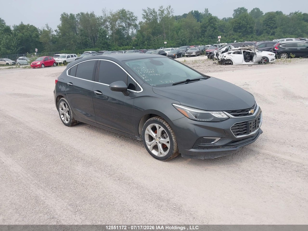3G1BF6SM0HS567414 · 2017 CHEVROLET CRUZE PREMIER AUTO